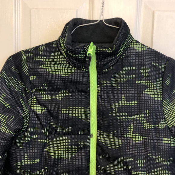 Swiss Tech Boys Camo Coat Size M - Picture 2 of 11